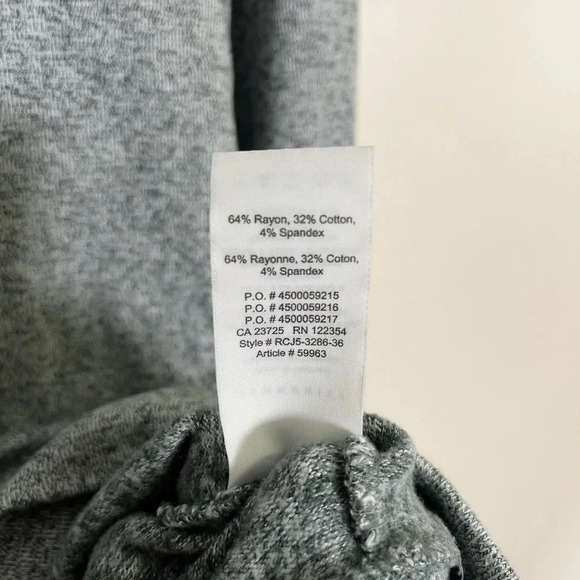 Aritzia Community Boatneck Heathered Grey Sweatshirt - Picture 11 of 14